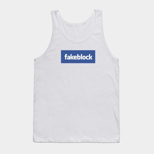 Fakeblock Tank Top by Outpost